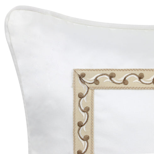 Elsie Pearl Silk Cushion